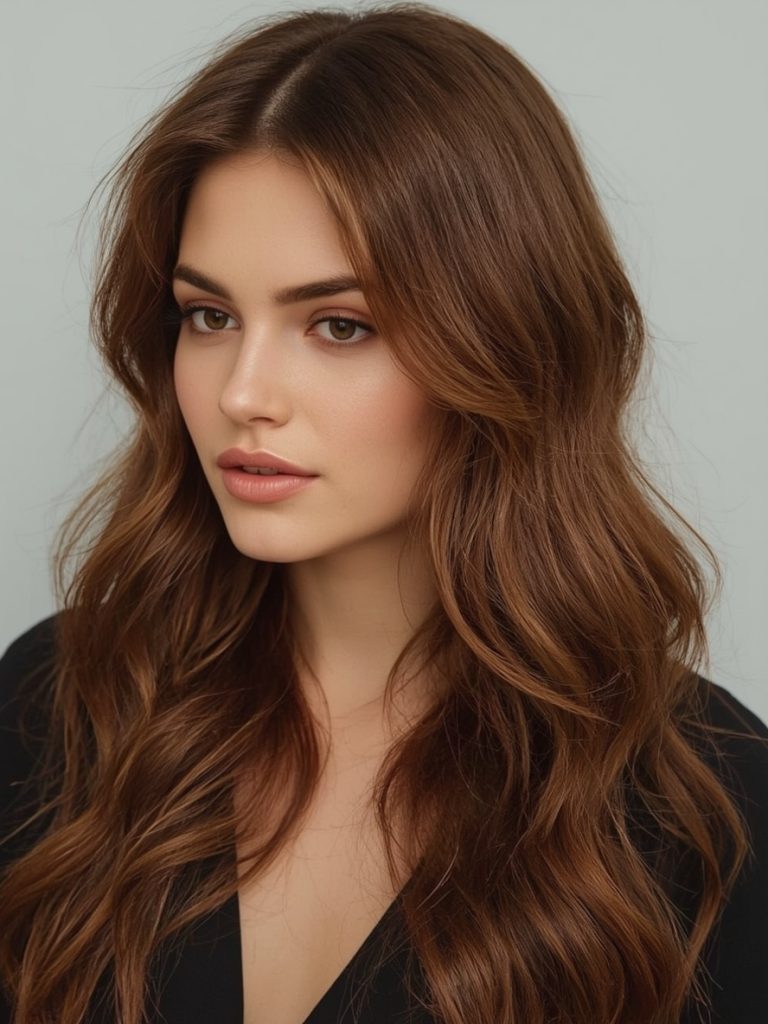 Chocolate Copper Hair: Copper Root Smudge