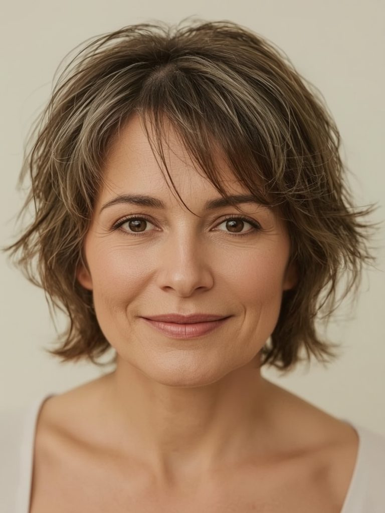 Concave Bob For Thin Hair Older Women