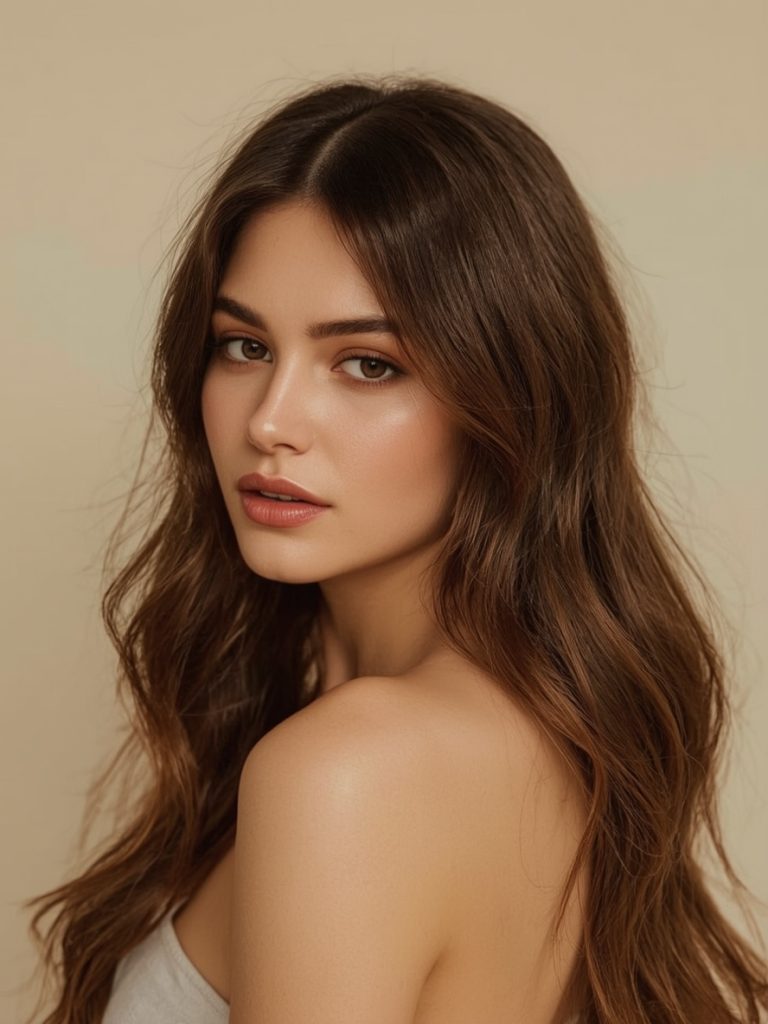 Chocolate Copper Hair: Boho Braids with Copper Highlights