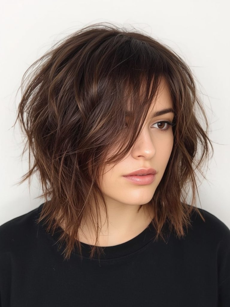 Chocolate Copper Hair: Copper Pixie Cut