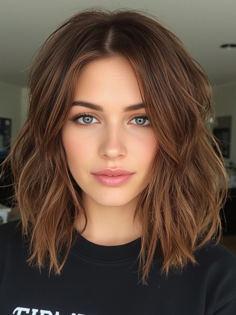 Chocolate Copper Hair: Deep Auburn WavesCopper Hair: Deep Auburn Waves