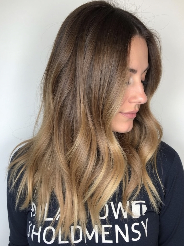 Honey Brown Balayage Ombre