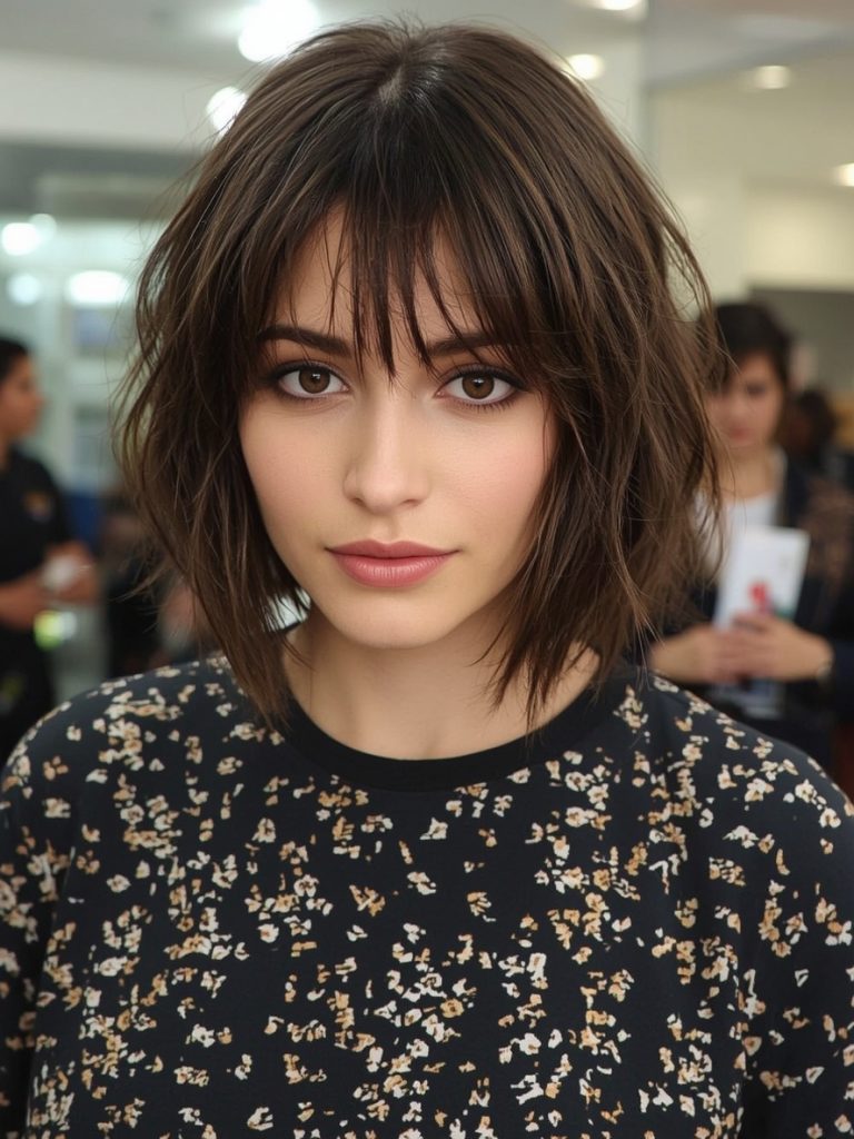 Rounded Bob: A Soft Short Haircut For Thin Fine Hair