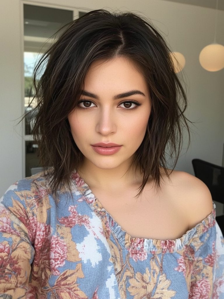 Cropped Layers: A Dimensional Short Haircut For Thin Fine Hair