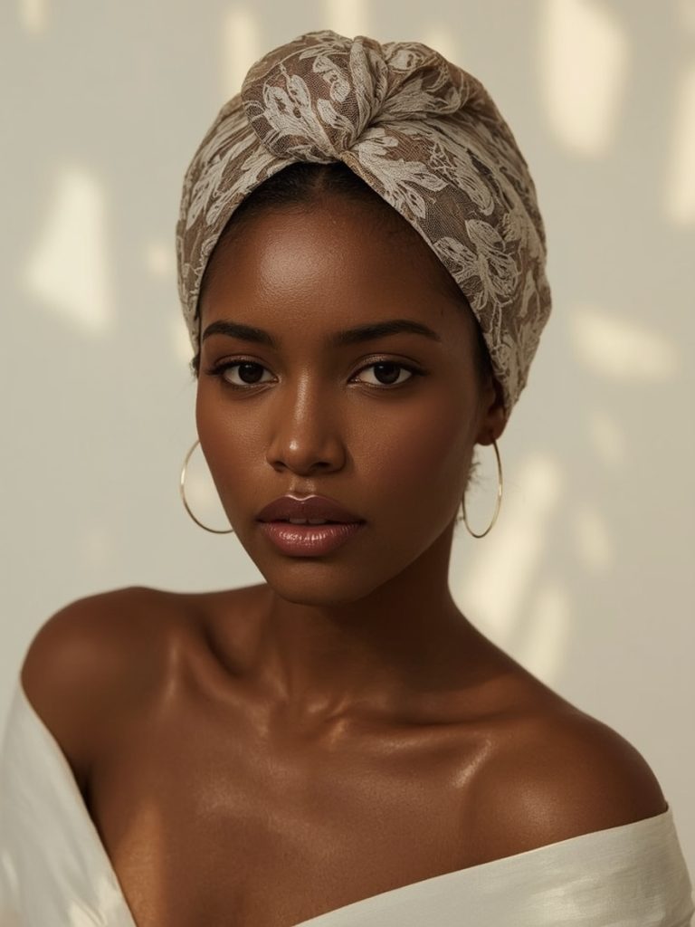 Hair Wrap Designs: The Lace Grace