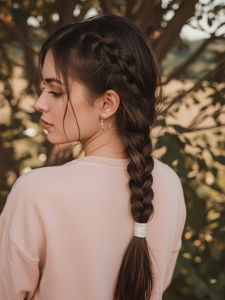 Hair Wrap Designs: The Metallic Magic
