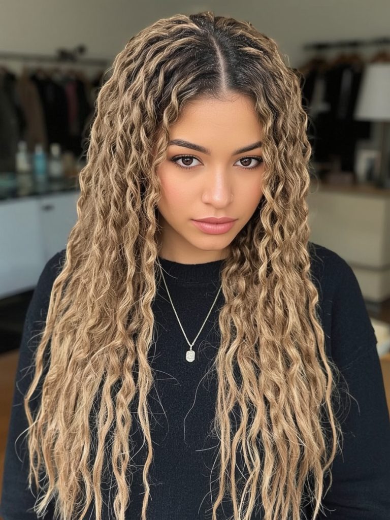 Teddy Bronde Voluminous Curls: