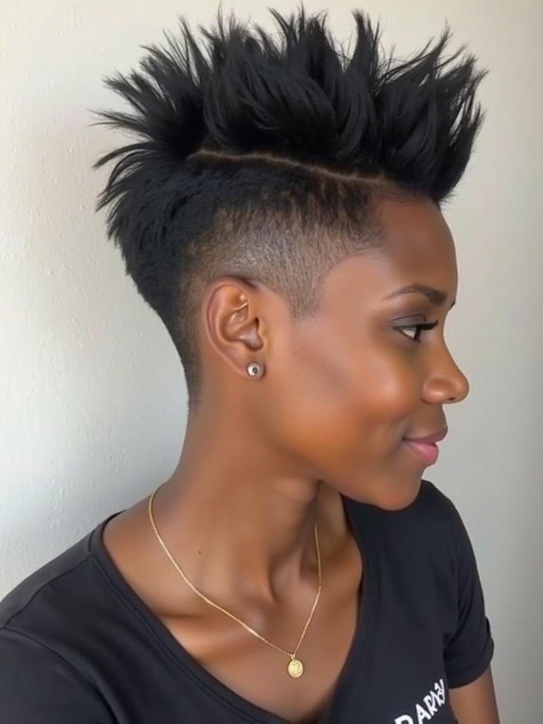 The Touseled Pixie for Black Women 50