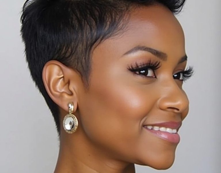 The Tapered Neck Pixie for Black Women 50