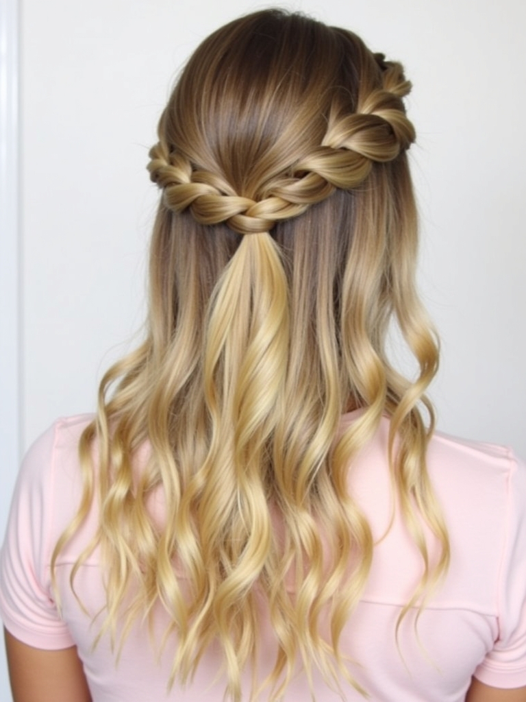 Cute Easy Hairstyles: The Half Up Hair Tuck