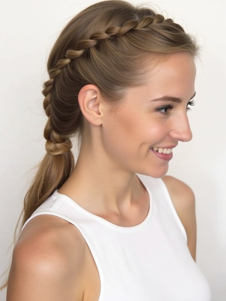 Cute Easy Hairstyles: Half-Up Space Buns