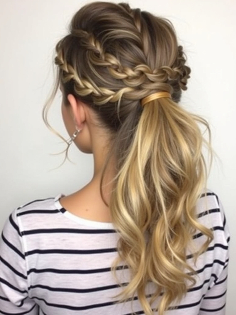 Cute Easy Hairstyles: Side Braid