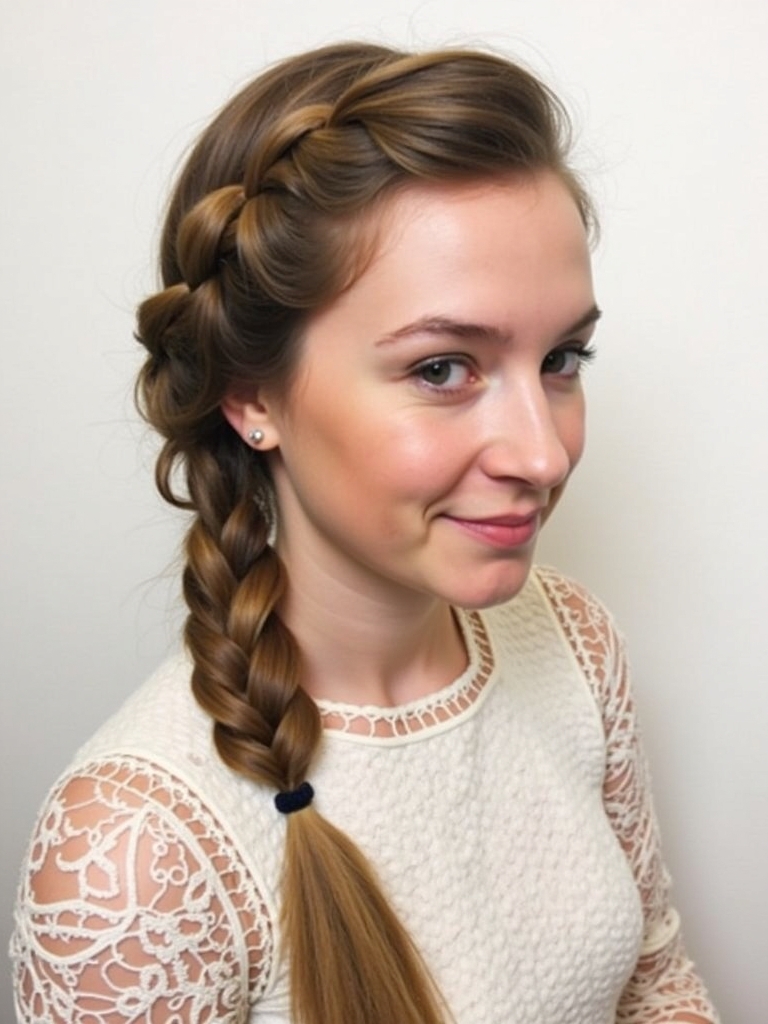 Cute Easy Hairstyles: Bandana Updo