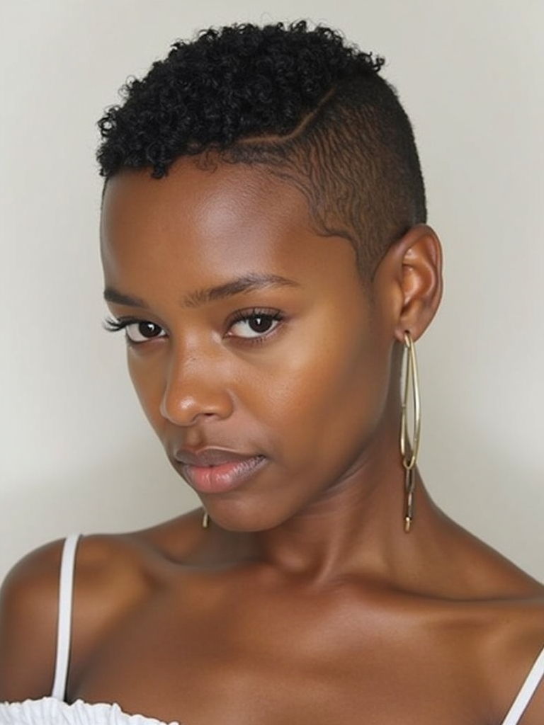 The Layered Pixie for Black Women 50