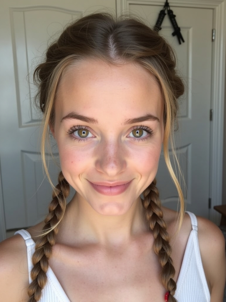 Cute Easy Hairstyles: Messy Bun Magic