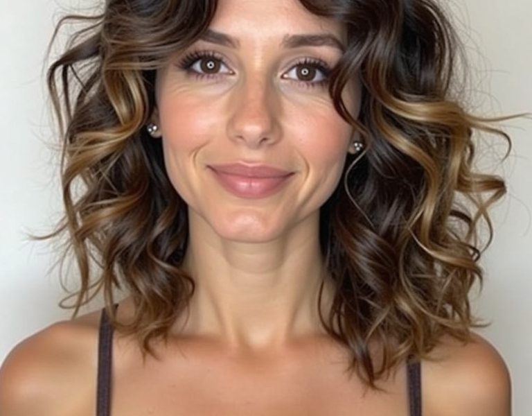 Hairstyles For Thin Fine Hair Over 60: Shaggy Layers